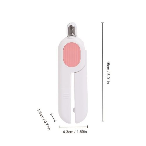 Dog And Cat Nail Clippers, Pet Nail Trimmers With LED Light, And Circular Cut-hole Cat Paw Cutter Dogs Nail Cutter Avoid Excessive Cutting Dog And Cat Nail Clippers, Pet Nail Trimmers With LED Light, And Circular Cut-hole Cat Paw Cutter Dogs Nail Cutter Avoid Excessive Cutting