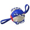 Dog Soccer Ball Interactive Pet Toys Foldable Ball Molar Toy Outdoor Training Ball for Puppy Dog Chew Dog Accessories