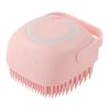 Pet Hair Comb Bath Brush Shampoo Brush Soft Silicone Comb Hair Scalp Massager For Dogs