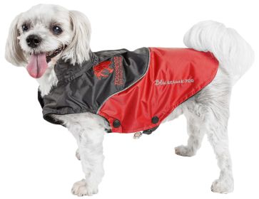 Touchdog Subzero-Storm Waterproof 3M Reflective Dog Coat w/ Blackshark technology (size: large)