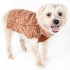 Royal Bark Heavy Cable Knitted Designer Fashion Dog Sweater