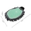 Pet Bathing Brush 2-in-1 Grooming Glove Elegant Dog Grooming Tool For Brushing, Massaging, And Drying Pet Grooming Kit For Dog Cat 2-Sided Bathing Bru